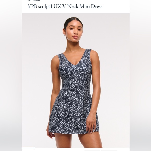 Abercrombie & Fitch Dresses & Skirts - Abercrombie YPB SculptLux V-Neck Mini Dress